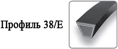 Клиновой ремень E (Д) HIMPT Lp 5000 / Li 4905