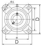 Подшипник CRAFT ISO UCF216
